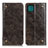 Funda de Cuero Cartera con Soporte Carcasa M04L para Samsung Galaxy A22s 5G Bronze