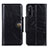 Funda de Cuero Cartera con Soporte Carcasa M04L para Sony Xperia 1 V Negro