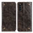 Funda de Cuero Cartera con Soporte Carcasa M04L para Sony Xperia 10 III Lite Bronze