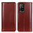 Funda de Cuero Cartera con Soporte Carcasa M05L para Oppo A94 5G Marron