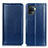 Funda de Cuero Cartera con Soporte Carcasa M05L para Oppo Reno5 Lite Azul