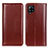 Funda de Cuero Cartera con Soporte Carcasa M05L para Samsung Galaxy A22 4G Marron