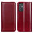 Funda de Cuero Cartera con Soporte Carcasa M05L para Samsung Galaxy A82 5G Rojo