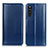 Funda de Cuero Cartera con Soporte Carcasa M05L para Sony Xperia 10 III SO-52B Azul