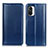 Funda de Cuero Cartera con Soporte Carcasa M05L para Xiaomi Redmi K40 Pro 5G Azul