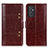 Funda de Cuero Cartera con Soporte Carcasa M06L para Samsung Galaxy A15 5G Marron