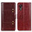 Funda de Cuero Cartera con Soporte Carcasa M06L para Samsung Galaxy XCover 5 SM-G525F Marron