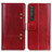 Funda de Cuero Cartera con Soporte Carcasa M06L para Sony Xperia 1 III Rojo