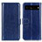 Funda de Cuero Cartera con Soporte Carcasa M07L para Google Pixel 7 Pro 5G Azul