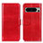 Funda de Cuero Cartera con Soporte Carcasa M07L para Google Pixel 8 Pro 5G Rojo