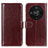 Funda de Cuero Cartera con Soporte Carcasa M07L para Huawei Honor Magic6 Lite 5G Marron