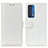 Funda de Cuero Cartera con Soporte Carcasa M07L para Motorola Moto Edge (2021) 5G Blanco