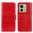 Funda de Cuero Cartera con Soporte Carcasa M07L para Motorola Moto Edge (2023) 5G Rojo