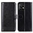 Funda de Cuero Cartera con Soporte Carcasa M07L para Motorola Moto Edge 40 Pro 5G Negro