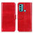 Funda de Cuero Cartera con Soporte Carcasa M07L para Motorola Moto G40 Fusion Rojo