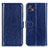 Funda de Cuero Cartera con Soporte Carcasa M07L para Motorola Moto G50 5G Azul