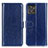 Funda de Cuero Cartera con Soporte Carcasa M07L para Motorola ThinkPhone 5G Azul