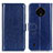 Funda de Cuero Cartera con Soporte Carcasa M07L para Nokia C200 Azul