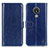 Funda de Cuero Cartera con Soporte Carcasa M07L para Nokia C21 Azul