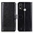 Funda de Cuero Cartera con Soporte Carcasa M07L para Nokia C21 Plus Negro