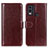 Funda de Cuero Cartera con Soporte Carcasa M07L para Nokia C22 Marron