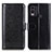 Funda de Cuero Cartera con Soporte Carcasa M07L para Nokia C22 Negro