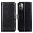 Funda de Cuero Cartera con Soporte Carcasa M07L para Nokia G21 Negro