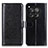 Funda de Cuero Cartera con Soporte Carcasa M07L para OnePlus 12 5G Negro