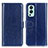 Funda de Cuero Cartera con Soporte Carcasa M07L para OnePlus Nord 2 5G Azul