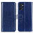 Funda de Cuero Cartera con Soporte Carcasa M07L para OnePlus Nord CE 2 5G Azul