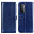 Funda de Cuero Cartera con Soporte Carcasa M07L para OnePlus Nord N200 5G Azul