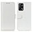 Funda de Cuero Cartera con Soporte Carcasa M07L para Oppo A95 4G Blanco