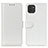 Funda de Cuero Cartera con Soporte Carcasa M07L para Samsung Galaxy A03 Blanco