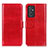 Funda de Cuero Cartera con Soporte Carcasa M07L para Samsung Galaxy A15 4G Rojo