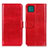 Funda de Cuero Cartera con Soporte Carcasa M07L para Samsung Galaxy A22 5G Rojo