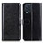 Funda de Cuero Cartera con Soporte Carcasa M07L para Samsung Galaxy M32 4G Negro