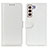 Funda de Cuero Cartera con Soporte Carcasa M07L para Samsung Galaxy S21 5G Blanco