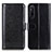 Funda de Cuero Cartera con Soporte Carcasa M07L para Sony Xperia 1 V Negro