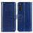 Funda de Cuero Cartera con Soporte Carcasa M07L para Sony Xperia 10 III Lite Azul