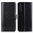 Funda de Cuero Cartera con Soporte Carcasa M07L para Sony Xperia 10 III Negro