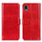 Funda de Cuero Cartera con Soporte Carcasa M07L para Sony Xperia Ace III Rojo