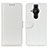 Funda de Cuero Cartera con Soporte Carcasa M07L para Sony Xperia PRO-I Blanco