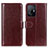 Funda de Cuero Cartera con Soporte Carcasa M07L para Xiaomi Mi 11T 5G Marron