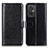 Funda de Cuero Cartera con Soporte Carcasa M07L para Xiaomi Redmi 11 Prime 4G Negro