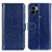 Funda de Cuero Cartera con Soporte Carcasa M07L para Xiaomi Redmi A1 Plus Azul