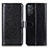 Funda de Cuero Cartera con Soporte Carcasa M07L para Xiaomi Redmi Note 11 Pro 4G Negro