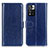 Funda de Cuero Cartera con Soporte Carcasa M07L para Xiaomi Redmi Note 11 Pro+ Plus 5G Azul