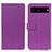 Funda de Cuero Cartera con Soporte Carcasa M08L para Google Pixel 7 Pro 5G Morado