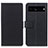 Funda de Cuero Cartera con Soporte Carcasa M08L para Google Pixel 7 Pro 5G Negro