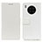 Funda de Cuero Cartera con Soporte Carcasa M08L para Huawei Honor 50 Lite Blanco